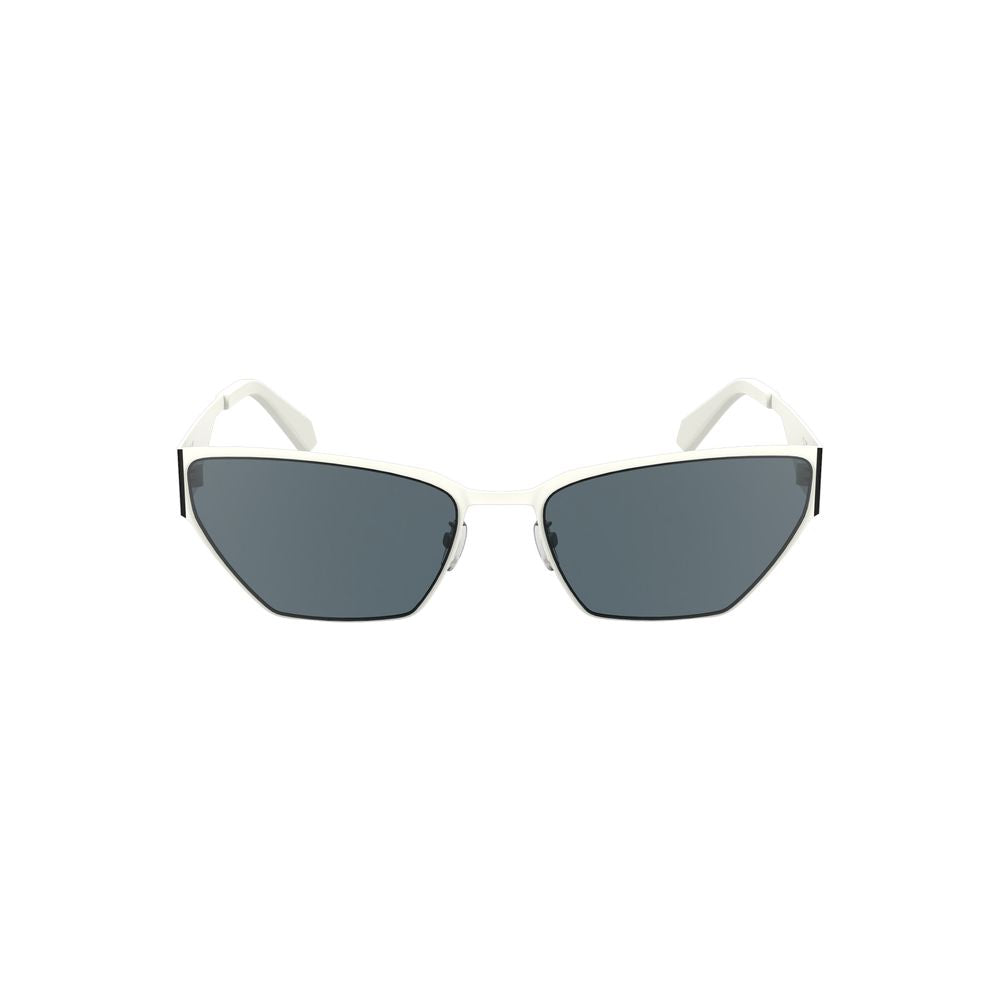 White Metal Women Sunglass