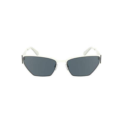 White Metal Women Sunglass