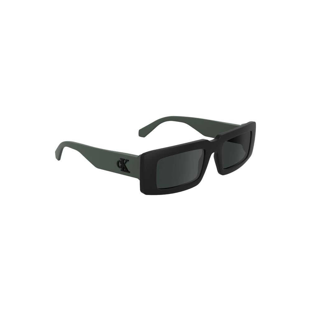 Black Bio-Based Fabric Men Sunglasses