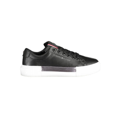 Black Cotton Sneaker