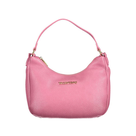 Pink Polyethylene Women Handbag