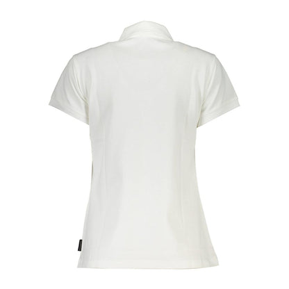 White Cotton Polo Shirt