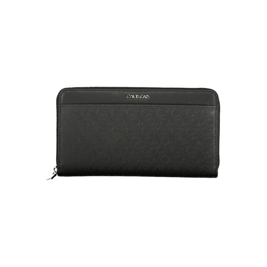 Black Polyester Wallet