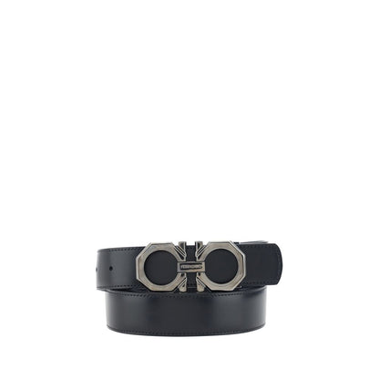 Black Calf Leather Bos Taurus Regular Belt
