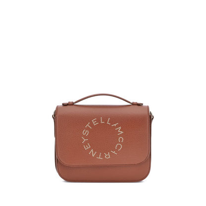 Brown Other Fibres Shoulder Bag