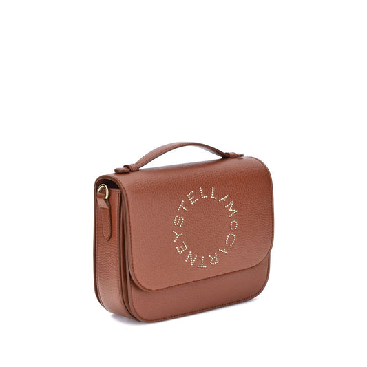 Brown Other Fibres Shoulder Bag