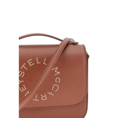 Brown Other Fibres Shoulder Bag