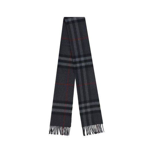 Gray Cashmere Scarf