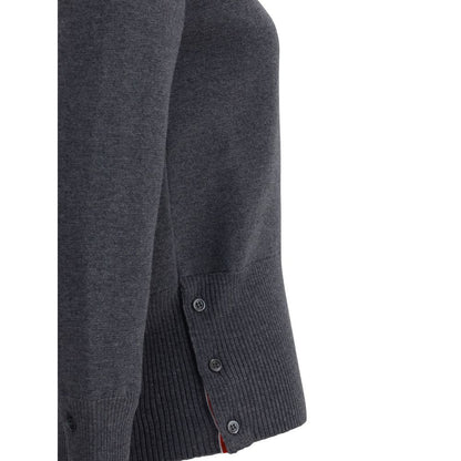 Gray Fleece Wool Sweatshirt