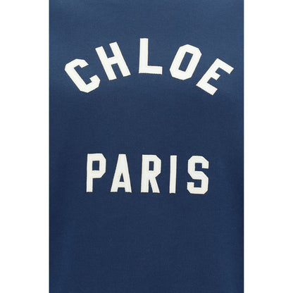 Blue Cotton Sweatshirt