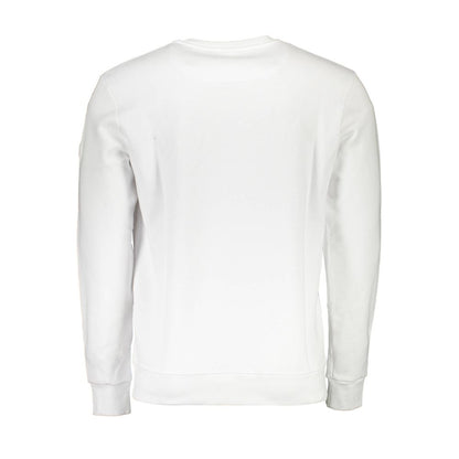 White Cotton Men's Sweater