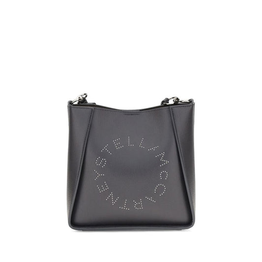 Gray Polyamide Shoulder Bag