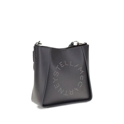 Gray Polyamide Shoulder Bag