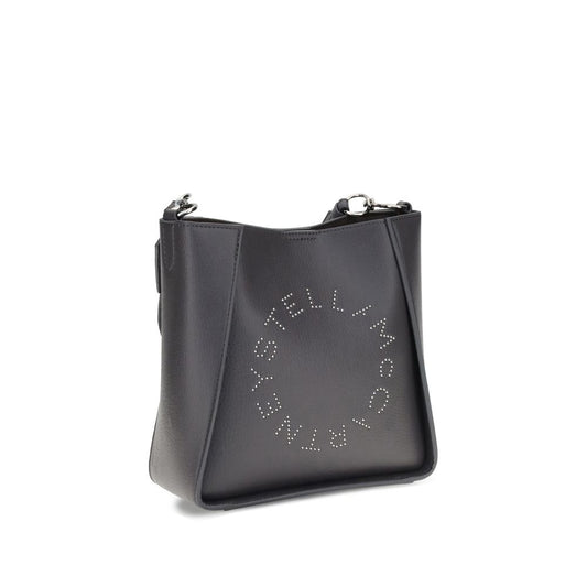 Gray Polyamide Shoulder Bag