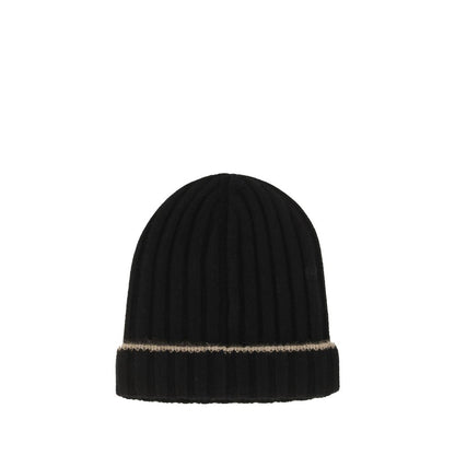 Black Cashmere Beanie