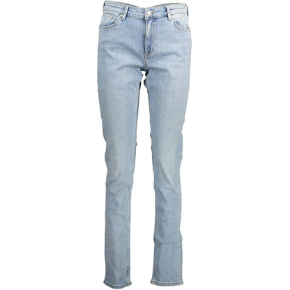 Blue Organic Cotton Women Jeans