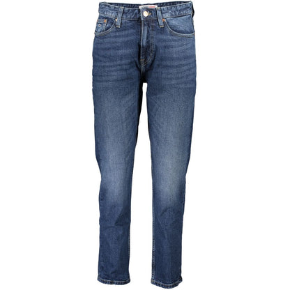 Blue Cotton Women Jeans
