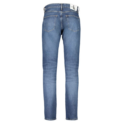 Blue Cotton Men Jeans