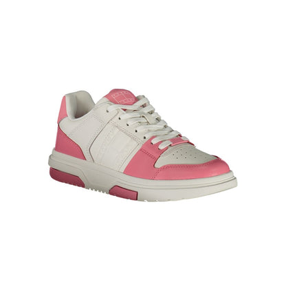Pink Polyester Sneaker