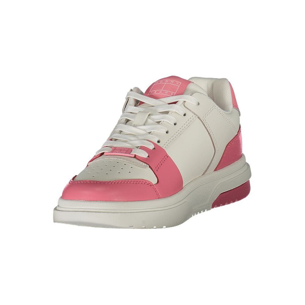 Pink Polyester Sneaker