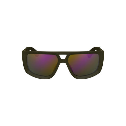 Green Plastic Men Sunglass