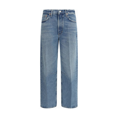 Light Blue Cotton Jeans Denim