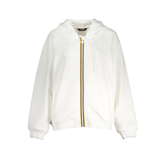 White Polyester Sweatshirt