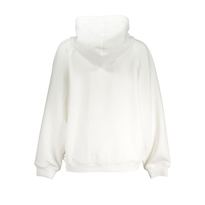 White Polyester Sweatshirt