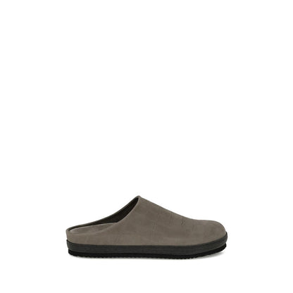 Gray Rubber Mules