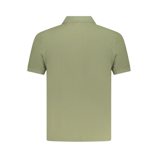 Green Cotton Polo Shirt