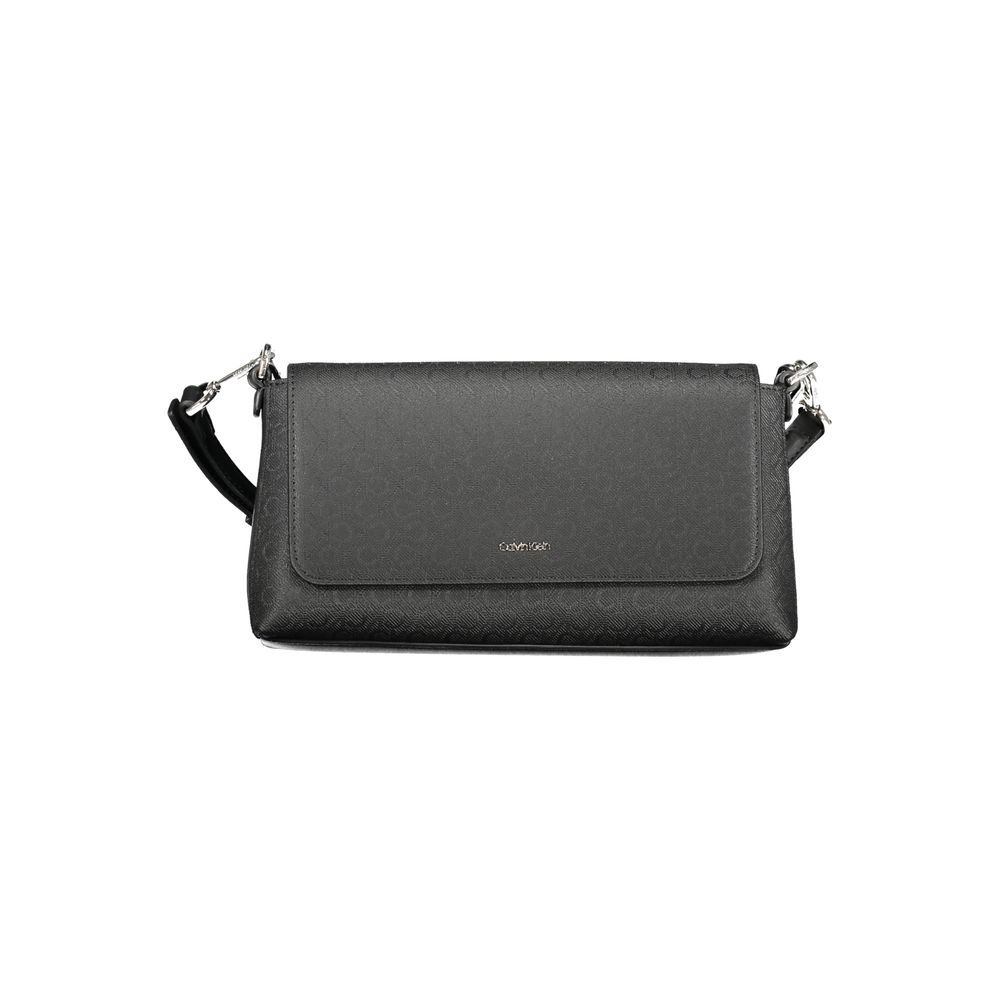 Black Polyester Handbag