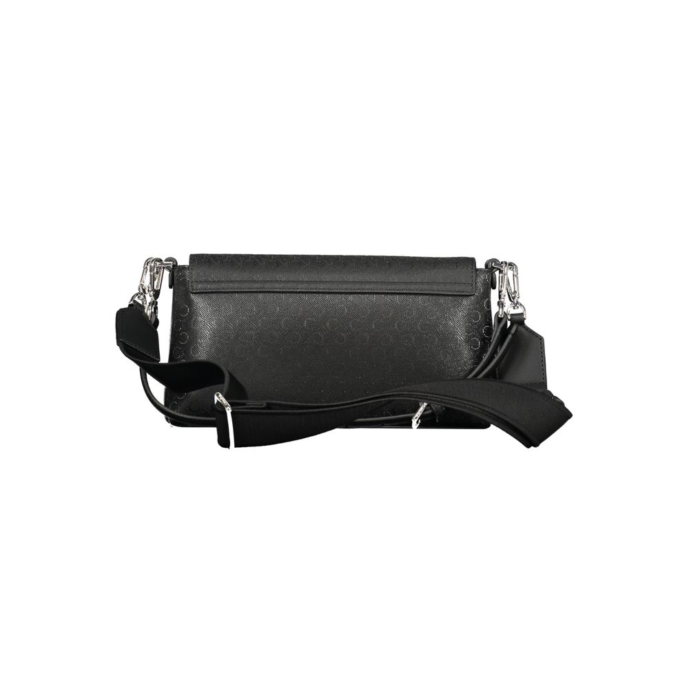 Black Polyester Handbag