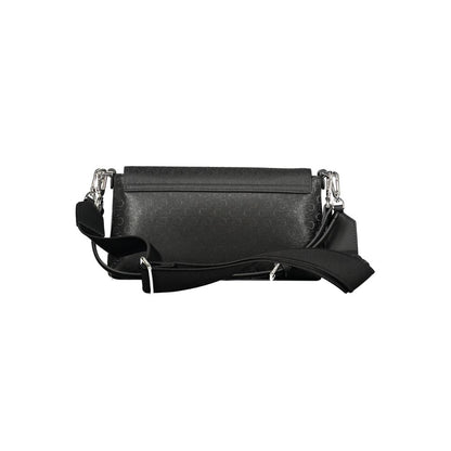 Black Polyester Handbag