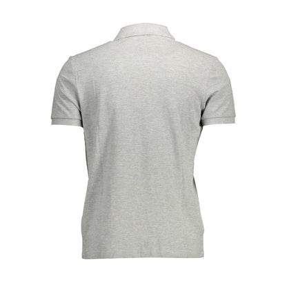 Brown Cotton Men Polo Shirt