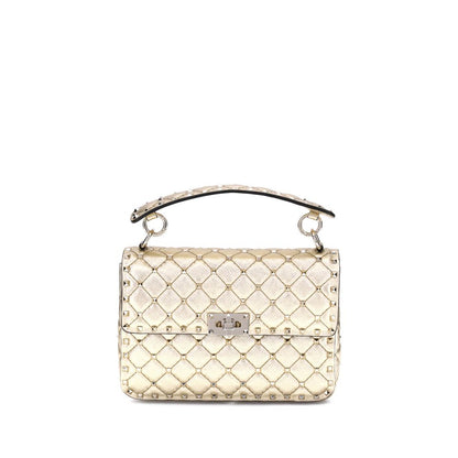Gold Calf Leather Bos Taurus Shoulder Bag
