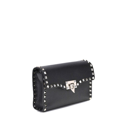 Black Calf Leather Bos Taurus Shoulder Bag