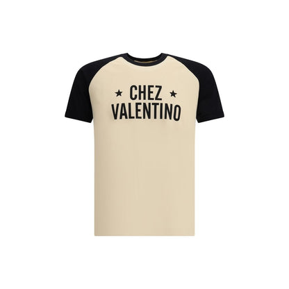 Cream Cotton T-Shirt