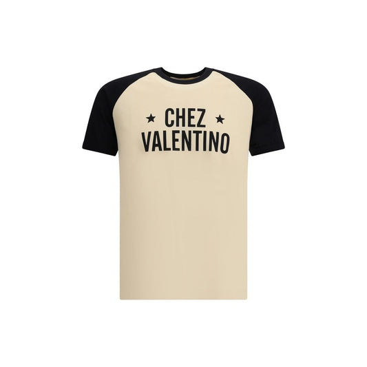 Cream Cotton T-Shirt