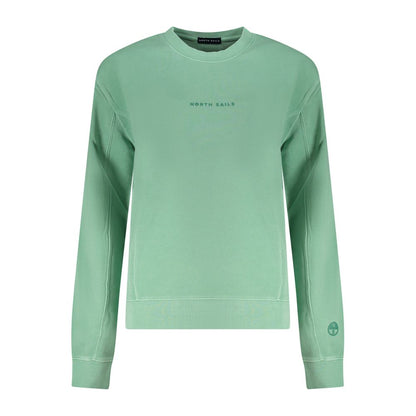 Green Cotton Women Sweater