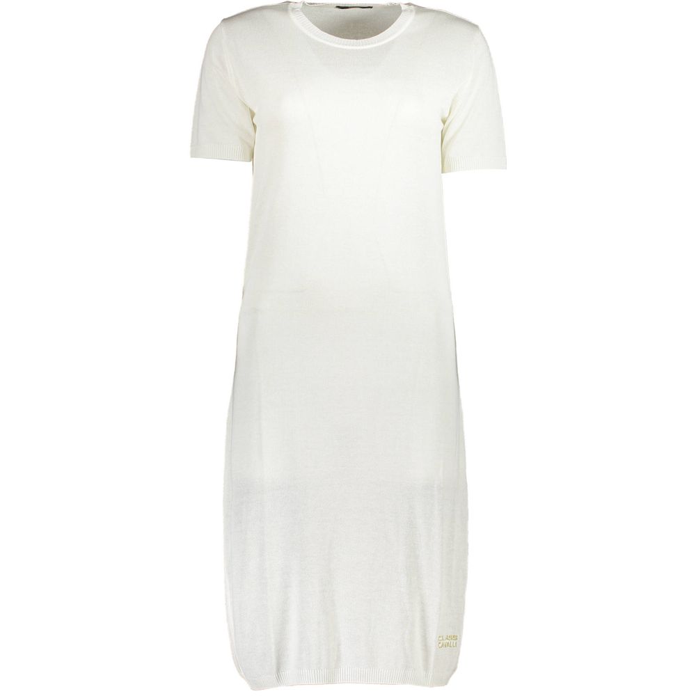 White Viscose Dress