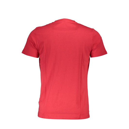Red Cotton Men T-Shirt