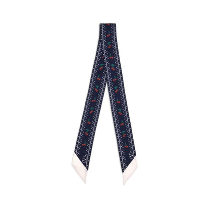 Multicolor Silk Scarf