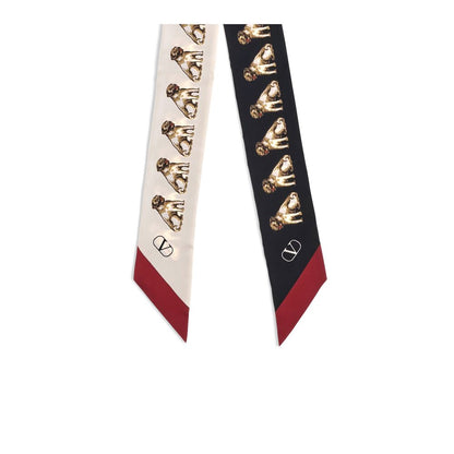 Multicolor Silk Scarf