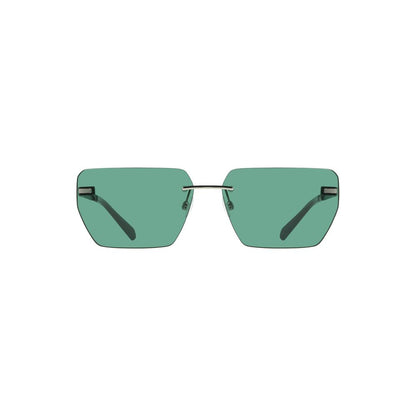 Green Metal Men Sunglass