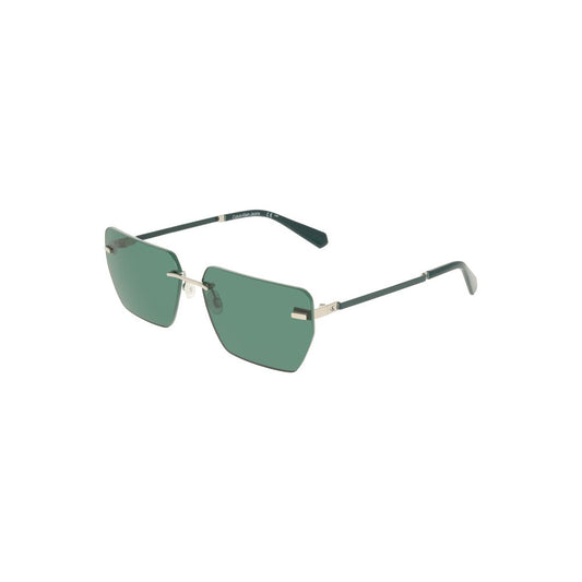 Green Metal Men Sunglass