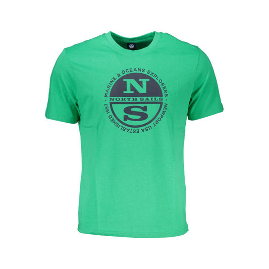 Green Cotton T-Shirt