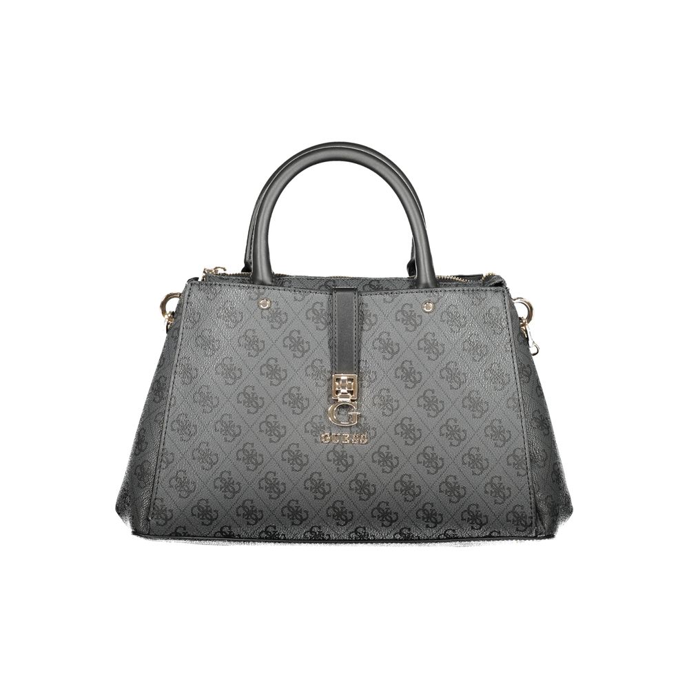 Gray Polyethylene Handbag