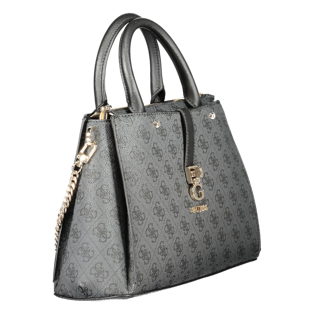 Gray Polyethylene Handbag