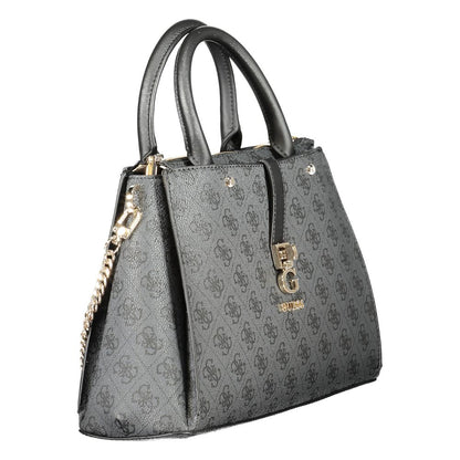 Gray Polyethylene Handbag