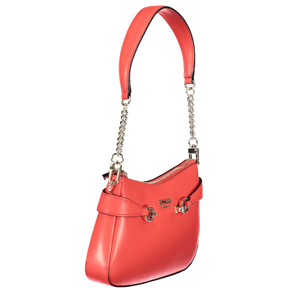 Red Polyethylene Handbag